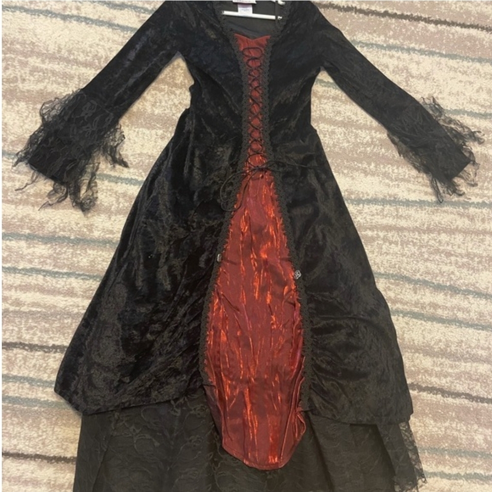 Black and Red Kids Halloween Costume